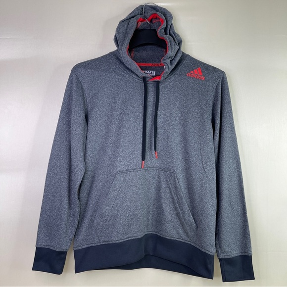 Adidas Men’s Gray Sweater/Hoodie Size Medium Sporty Trendy, Athletic Style - Picture 1 of 14